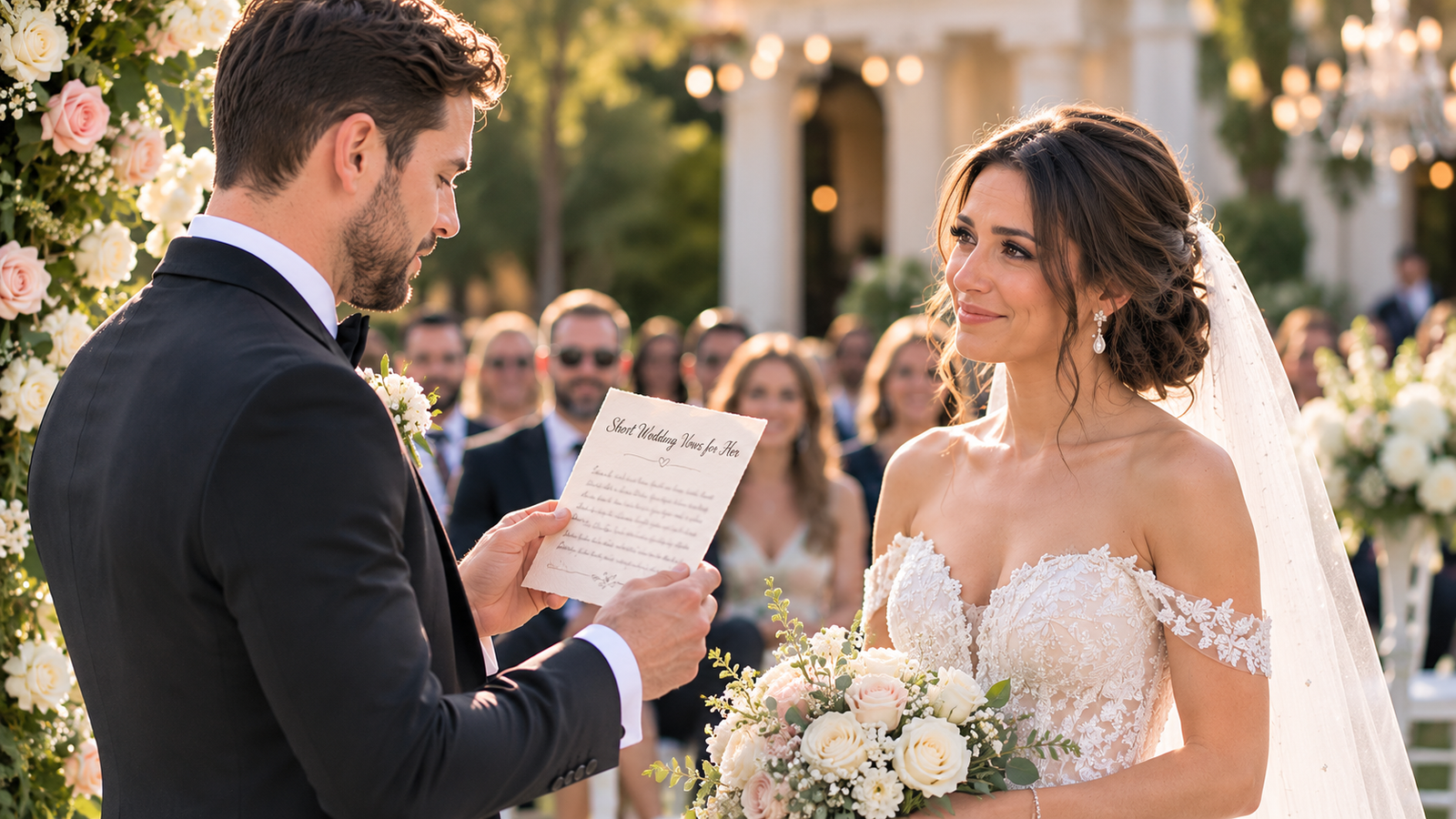 Short Wedding Vows for Her: 75 Sweet Promise Ideas In 2026