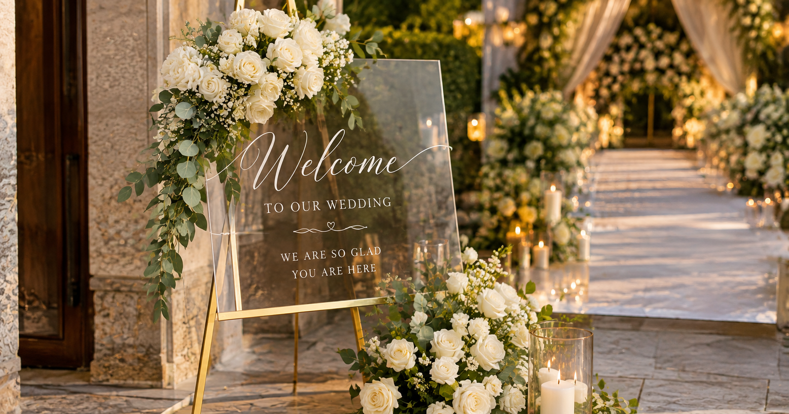 How to Choose the Perfect Welcome Sign Wedding Design